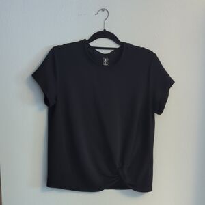 Skechers Black Short Sleeve Women's Top